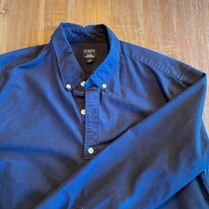 JCrew Flex Oxford Navy